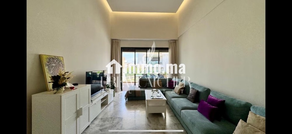 Bouskoura belle appartement en location à Ville Verte. 3 chambres. Bien meublé - Location Immobilier - Bouskoura - photo 1