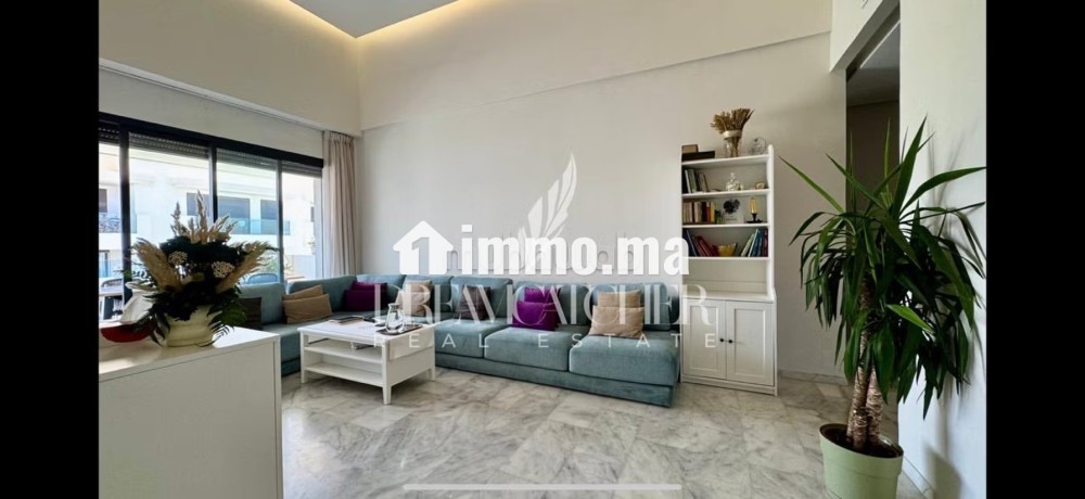 Bouskoura belle appartement en location à Ville Verte. 3 chambres. Bien meublé - Location Immobilier - Bouskoura - photo 2