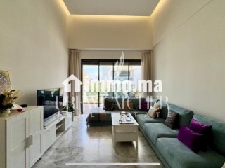 Bouskoura belle appartement en location à Ville Verte. 3 chambres. Bien meublé - Appartement à louer - Bouskoura