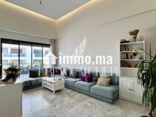 Bouskoura belle appartement en location à Ville Verte. 3 chambres. Bien meublé - Appartement à louer - Bouskoura