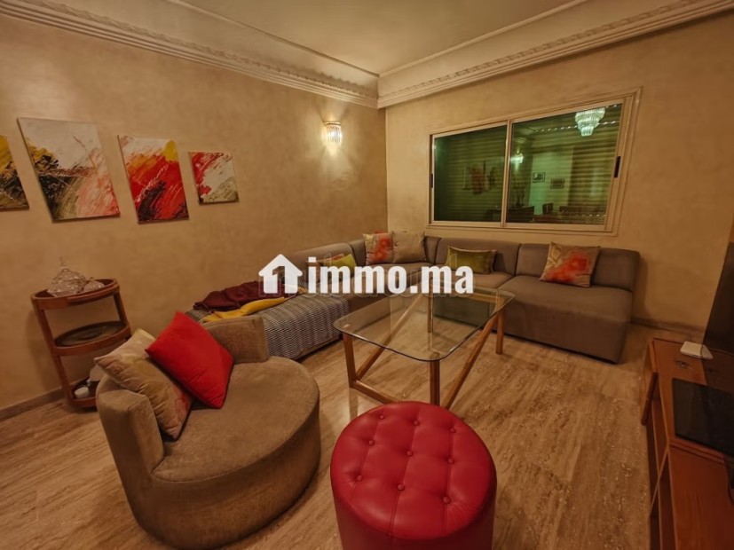 Appartement meublé de 2 chambres à louer - Location Immobilier - Casablanca - photo 1