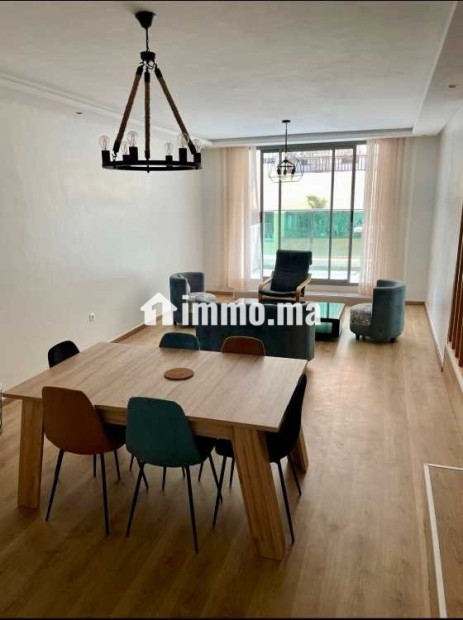 Appartement meublé 3ch à Racine 148m2 - Location Immobilier - Casablanca - photo 1