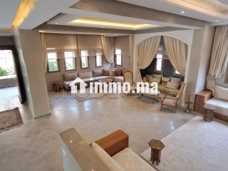 Superbe villa à louer à Route Casablanca. 7 pièces confortables. Bien meublé - Villa à louer - Marrakech