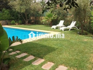 Superbe villa à louer à Route Casablanca. 7 pièces confortables. Bien meublé - Villa à louer - Marrakech