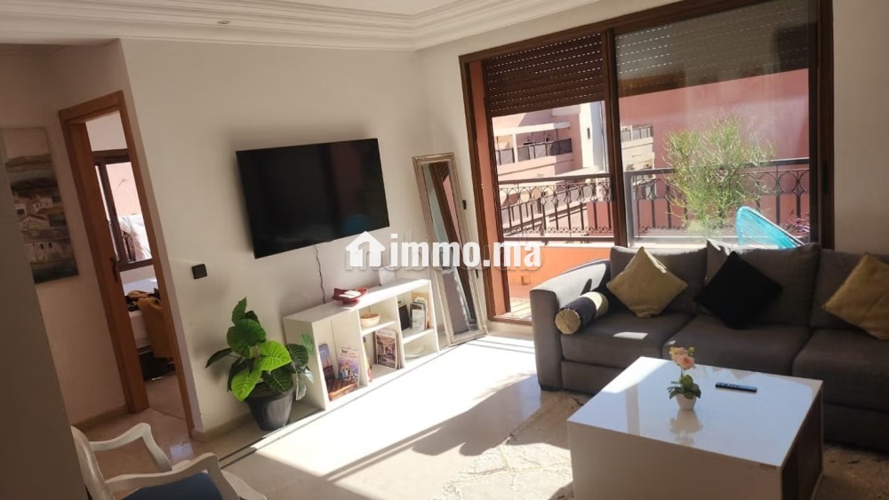 Appartement à louer à Hivernage.
Surface de 85 m².
Meublé - Location Immobilier - Marrakech - photo 1