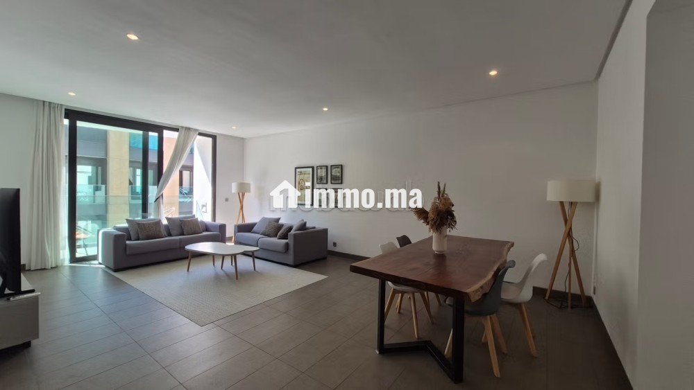 A louer Appt 120m2 2ch Ain Diab - Location Immobilier - Casablanca - photo 1