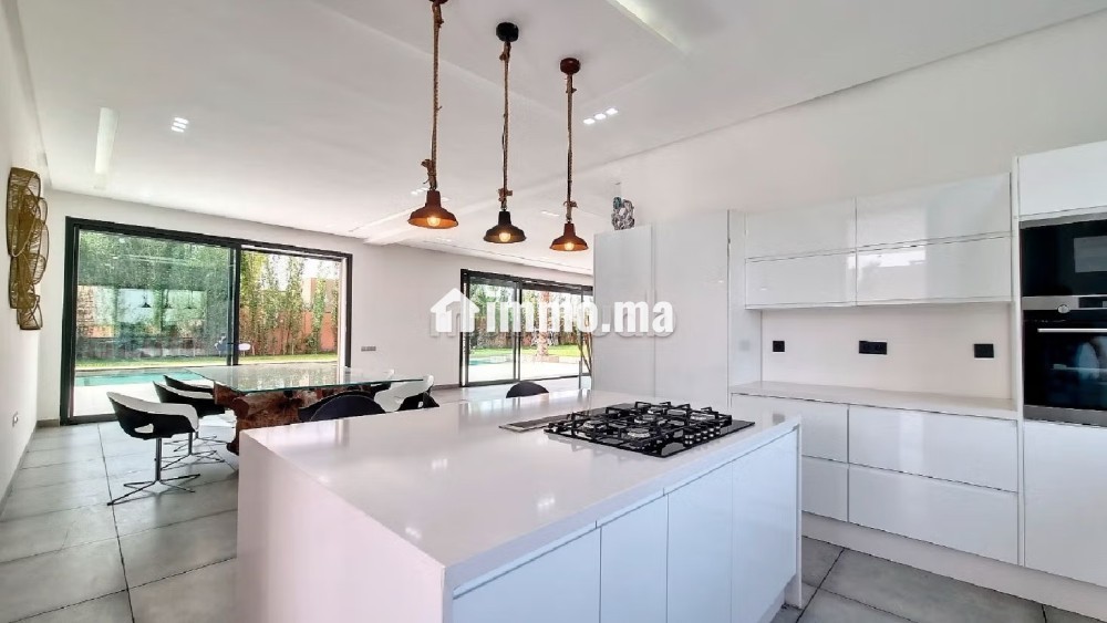 Villa somptueuse Comptemporaine Marrakech avec VNA - Vente Immobilier - Marrakech - photo 7