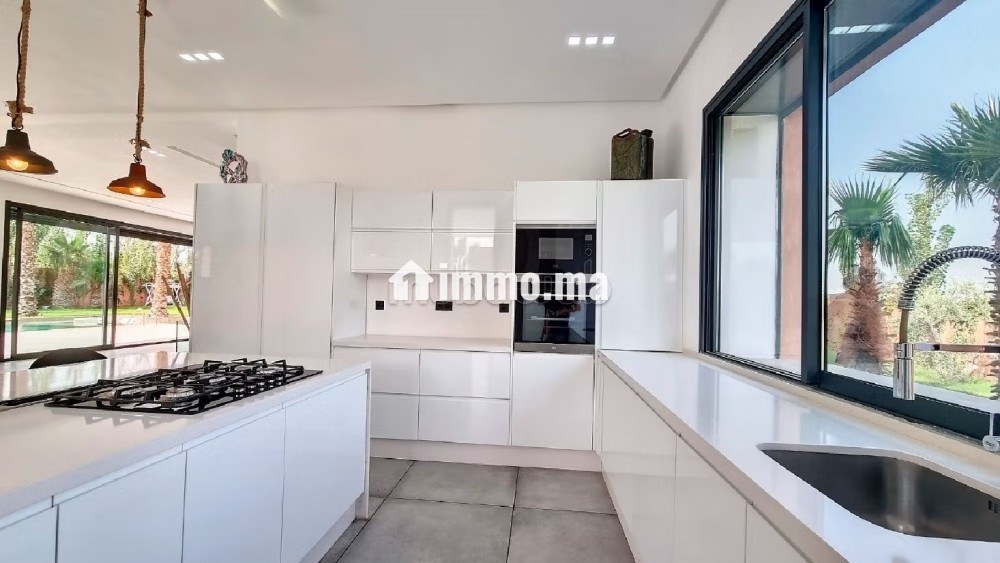 Villa somptueuse Comptemporaine Marrakech avec VNA - Vente Immobilier - Marrakech - photo 8