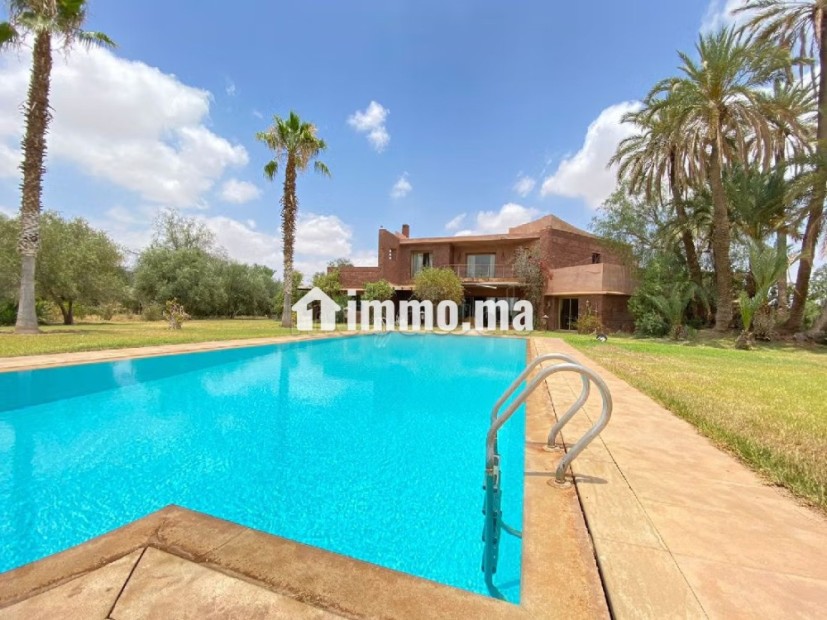 Sublime villa à vendre Bab Atlas - Vente Immobilier - Marrakech - photo 1