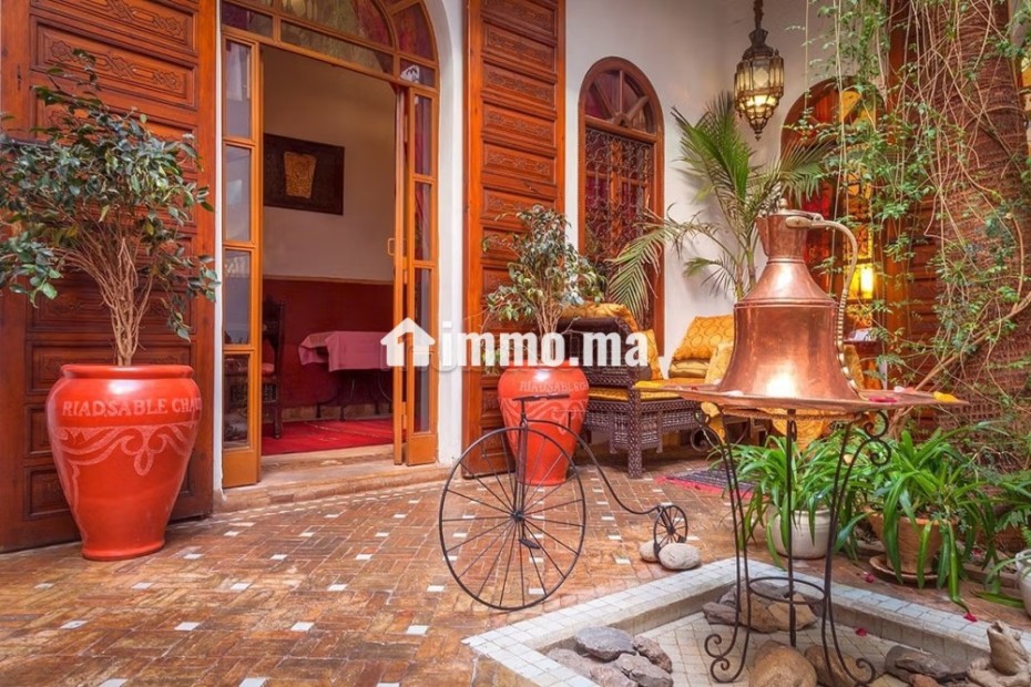 Charmant riad exotique de six chambres - Vente Immobilier - Marrakech - photo 3