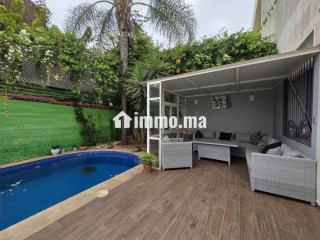 Villa en bande avec piscine Ain Diab Extension - Villa à vendre - Casablanca