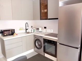Studio de standing meublé avec terrasse sans vav - Appartement à louer - Casablanca