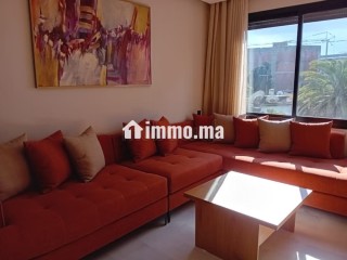 Studio de standing meublé avec terrasse sans vav - Appartement à louer - Casablanca
