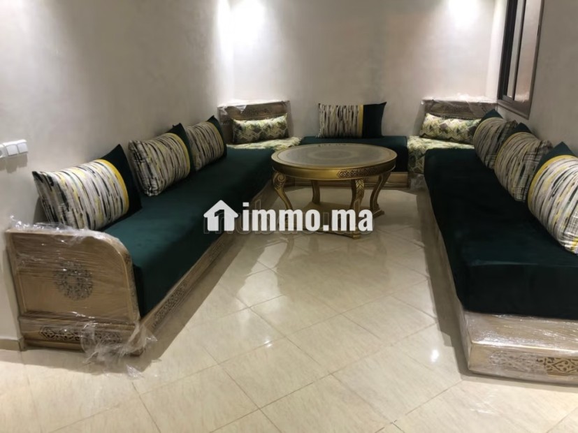 Location saisonnière à Plage Oued Cherrat. 2 pièces. Salon Marocain et antenne parabolique - Vente Immobilier - Bouznika - photo 2