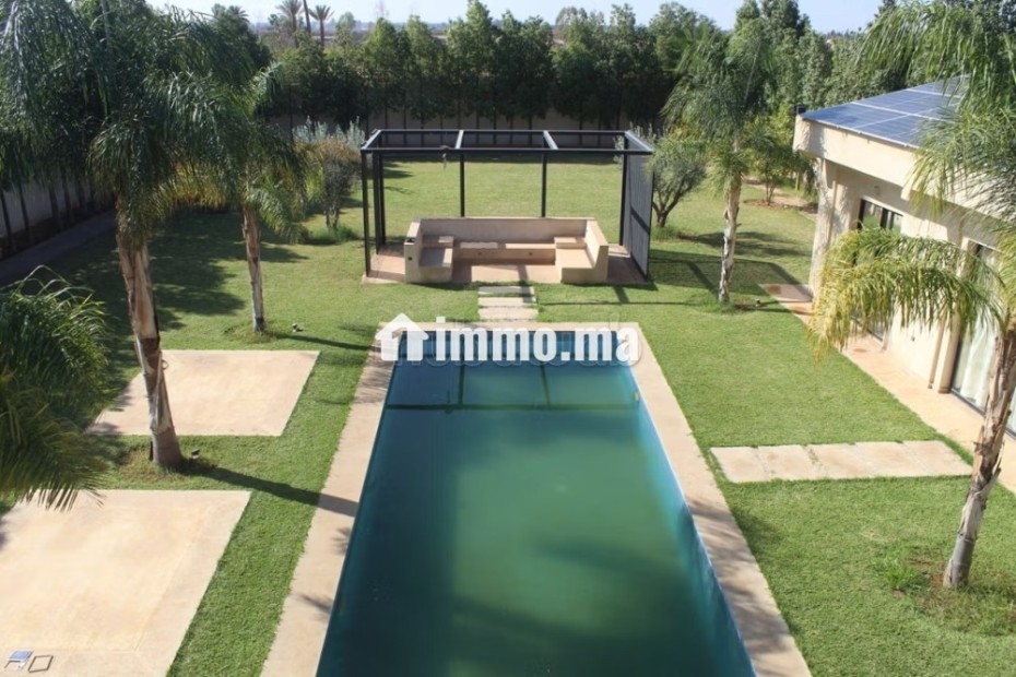 Villa de plain pied sans vis a vis - Location Immobilier - Marrakech - photo 1