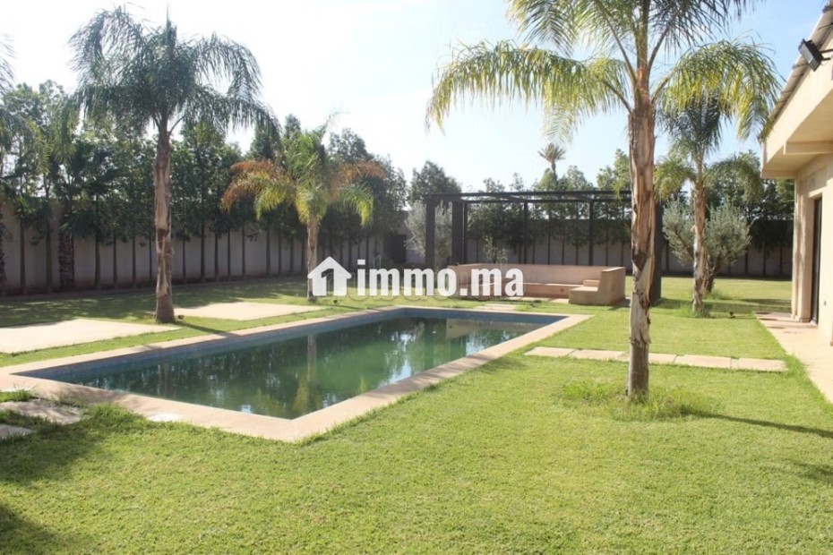 Villa de plain pied sans vis a vis - Location Immobilier - Marrakech - photo 3