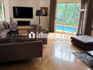 Belle villa meublée à louer à Val d’Anfa - Villa à louer - Casablanca