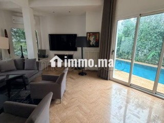 Belle villa meublée à louer à Val d’Anfa - Villa à louer - Casablanca