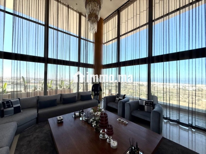 Penthouse de Luxe en Location meublé: Magnifique Penthouse de 4 Ch en location meublé à Ain Diab, Casablanca - Location Immobilier - Casablanca - photo 3