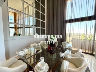 Penthouse de Luxe en Location meublé: Magnifique Penthouse de 4 Ch en location meublé à Ain Diab, Casablanca - Appartement à louer - Casablanca