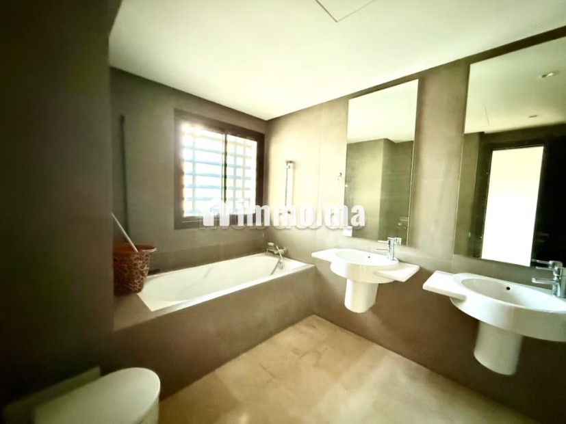 En Location Vide Neuf Jamais Habité: Duplexe Red Jardin 2 chambres à Bouskoura ville verte Casablanca - Location Immobilier - Bouskoura - photo 7