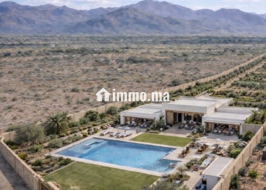 Terrain exceptionnel de 2 hectares, Vue Atlas - Vente Immobilier - Marrakech - photo 1