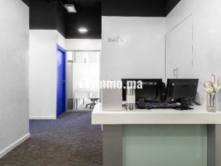 Bureau pour 2 personnes - Bureau à louer - Casablanca