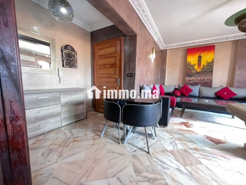 Appartement de vacances à louer à Guéliz. 2 pièces. Salon Marocain et antenne parabolique - Vente Immobilier - Marrakech - photo 3