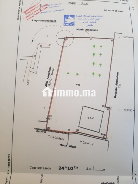 Terrain a vendre nador region iaazanan bouyafer - Vente Immobilier - Nador - photo 3