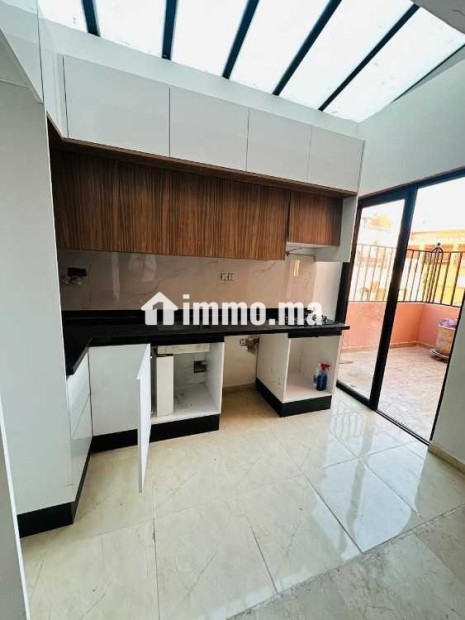 Appart vide 3 chs salon terrasse Centre Gueliz - Location Immobilier - Marrakech - photo 2