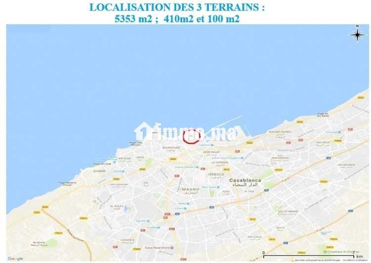 Terrain à vendre 5353m2 près Mosquée HassanII Casa - Vente Immobilier - Casablanca - photo 4