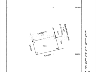 A VENDRE deux Terrain titres à mallalienne Tetouan pour une construction d’un R+2 - Terrain à vendre - Tetouan