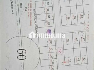 Terrain de villa titré et viabilisé de 2 facades - Terrain à vendre - Casablanca