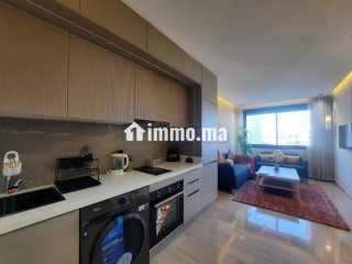 Location Studio Meublé à Riviera - Appartement à louer - Casablanca