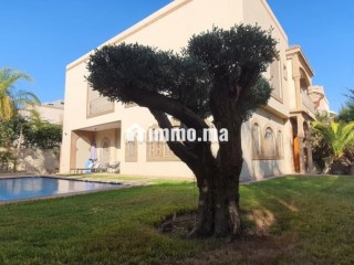 Belle villa meublée avec piscine à targa en LLD - Villa à louer - Marrakech