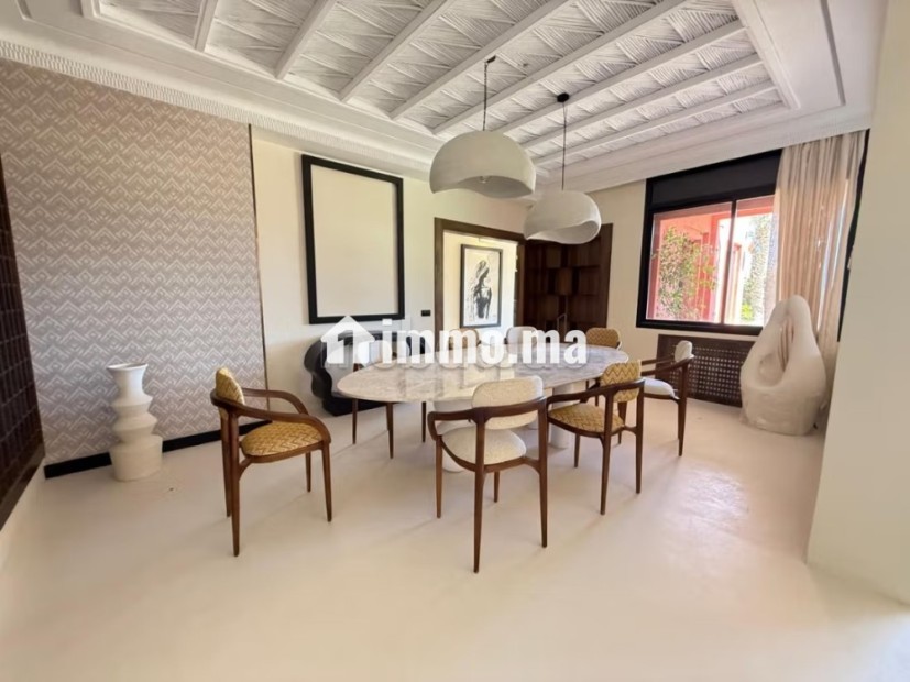 Villa de Luxe Rénovée à Vendre – Golf Amelkis Marrakech, 6 Suites, Spa et Piscine Chauffée - Vente Immobilier - Marrakech - photo 8