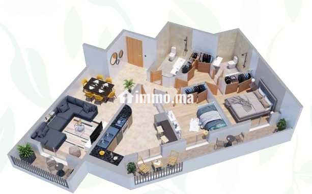 Appartement neuf, vide à Almaz Gardem - Location Immobilier - Casablanca - photo 4