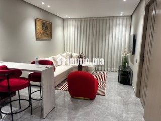 Louez cet appartement à Ferme Bretonne Hay Arraha. 1 belle chambre. Bien meublé - Appartement à louer - Casablanca