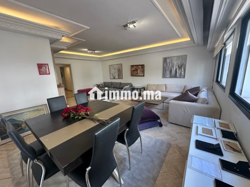 Vente d'un bel appartement à Racine.
Surface totale 162 m² - Vente Immobilier - Casablanca - photo 3