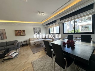 Vente d'un bel appartement à Racine.
Surface totale 162 m² - Appartement à vendre - Casablanca