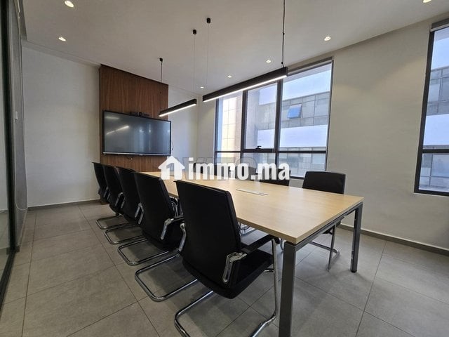 Bureau bien équipé prés de Hôtel onomo 148 m² - Location Immobilier - Casablanca - photo 3