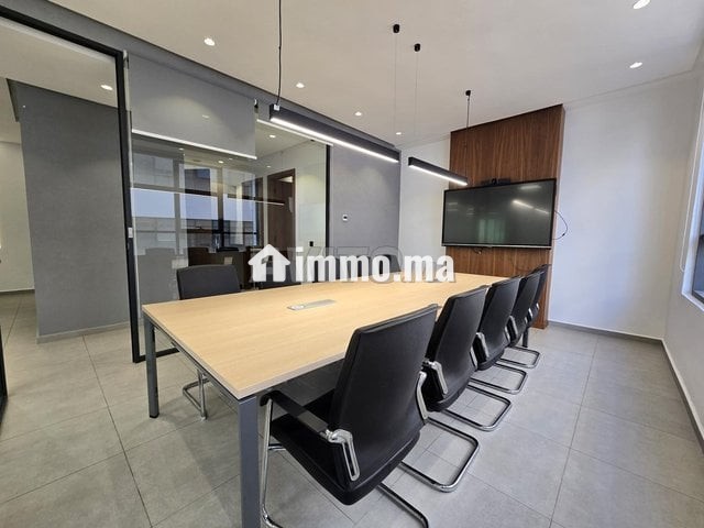 Bureau bien équipé prés de Hôtel onomo 148 m² - Location Immobilier - Casablanca - photo 5
