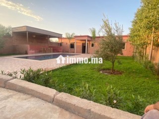 Superbe riad à louer à Saada. Superficie 800 m². Bien meublé. - Villa à louer - Autre