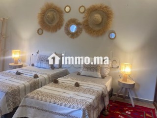 Superbe riad à louer à Saada. Superficie 800 m². Bien meublé. - Villa à louer - Autre