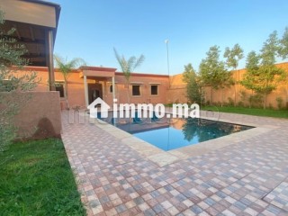 Superbe riad à louer à Saada. Superficie 800 m². Bien meublé. - Villa à louer - Autre