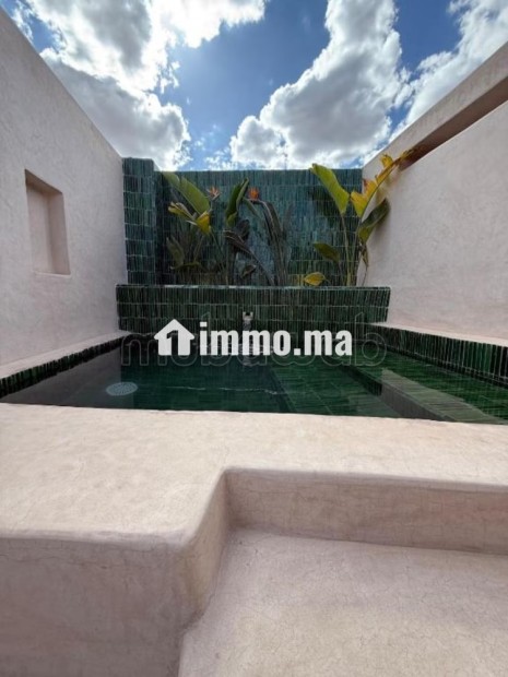 Vente riad rénové avec bassin à zaouia abbassia - Vente Immobilier - Marrakech - photo 1