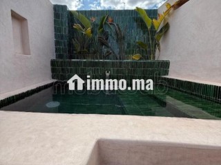Vente riad rénové avec bassin à zaouia abbassia - Villa à vendre - Marrakech