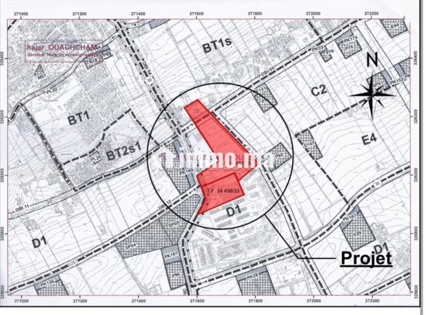 Terrain d’angle 386m² – Dar Bouazza - Vente Immobilier - Dar Bouazza - photo 2