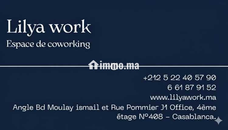 LOCATION D'ESPACES DE BUREAUX COWORKING - Location Immobilier - Casablanca - photo 1