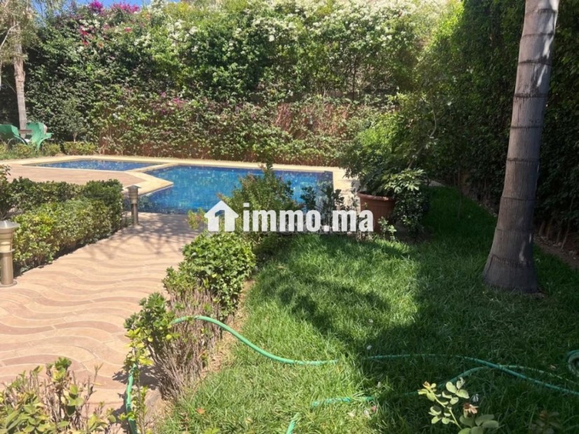 Villa à louer meublé dans une résidence à Targa - Location Immobilier - Marrakech - photo 2